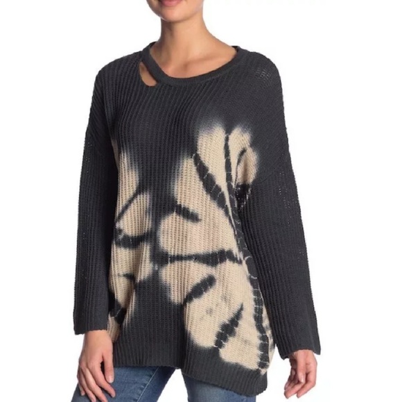 Vintage Havana Sweaters - Vintage Havana Tye-Dye Oversized Sweater NWT